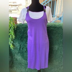 Vintage 80s/90s M/L Sugar Babies Jersey Knit Baby Tee Sun Dress